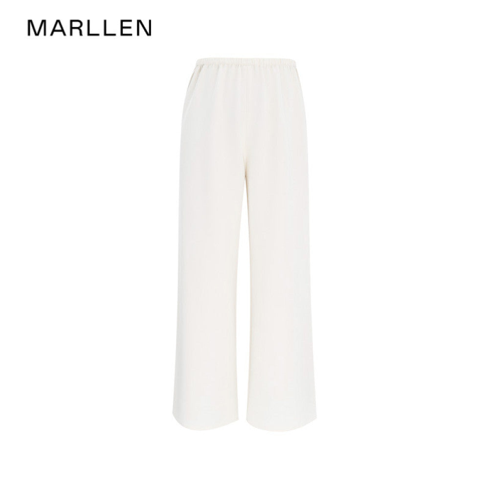 Marllen Flowing Light Dream Niche Non collision Set Swinging Collar Sleeveless Top Casual Pants Commuter Set Women image 5