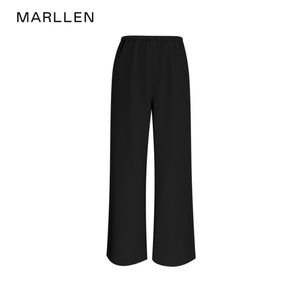 Marllen Flowing Light Dream Niche Non collision Set Swinging Collar Sleeveless Top Casual Pants Commuter Set Women image 29