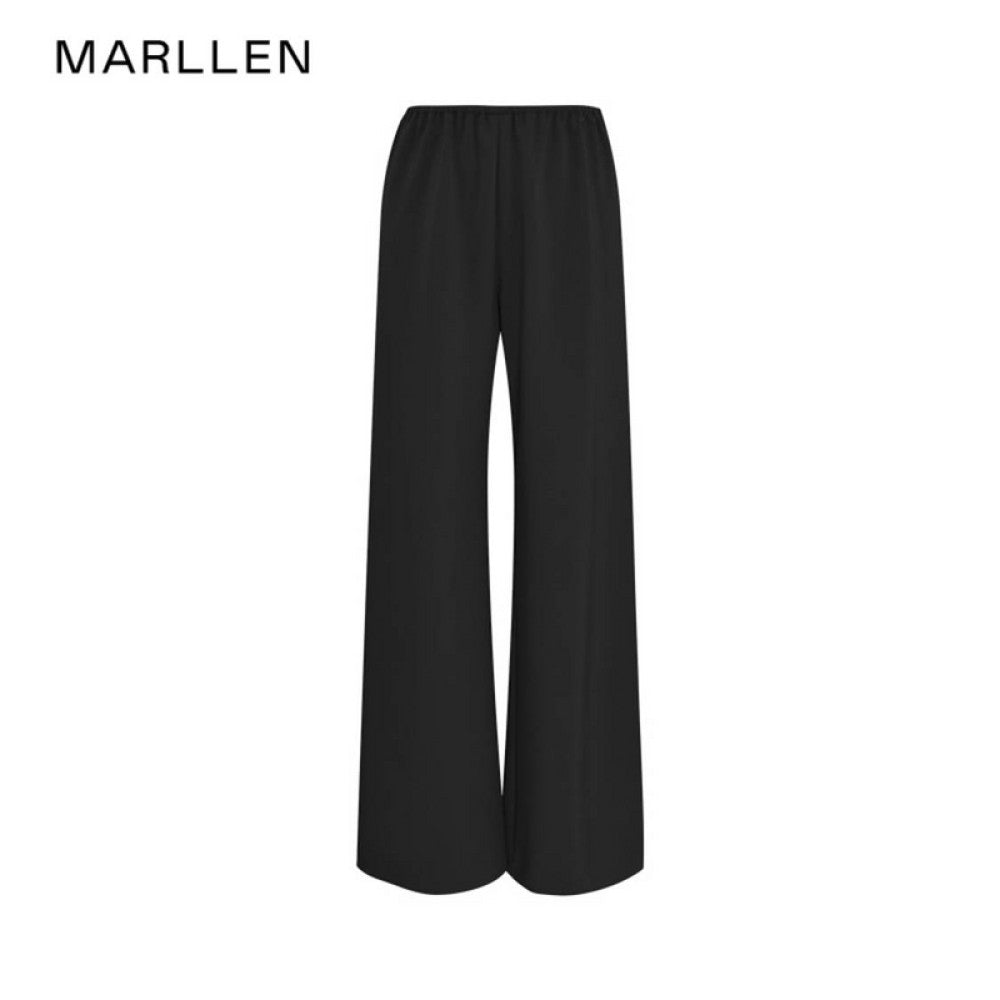 Marllen Lazy Rocket New Leisure Air Pants Elastic Waist Loose Wide Leg Pants for Women Spring and Summer image 30