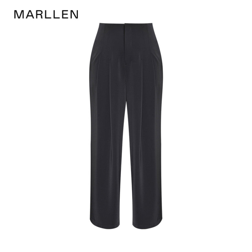 Marllen Night Charm Fashion Environmental Protection Anti Wrinkle Pendant Stylish Sleeveless V neck Suit Tank Top Pants Set image 19