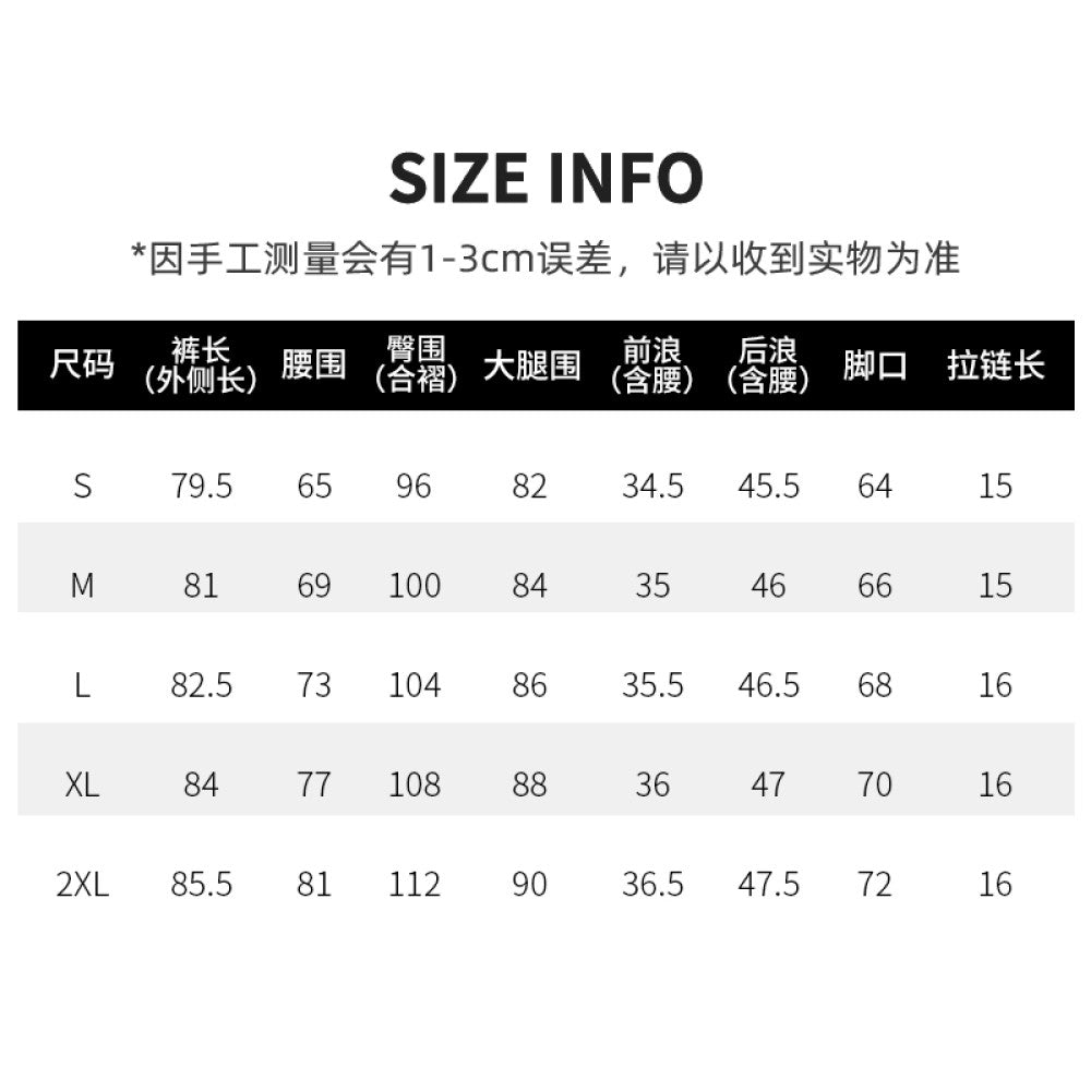 Meiyang MEIYANG Bouncing Casual Pants All Cotton Twill Sand Washed Curled Eight Part Pants 70 Series in Stock image 34