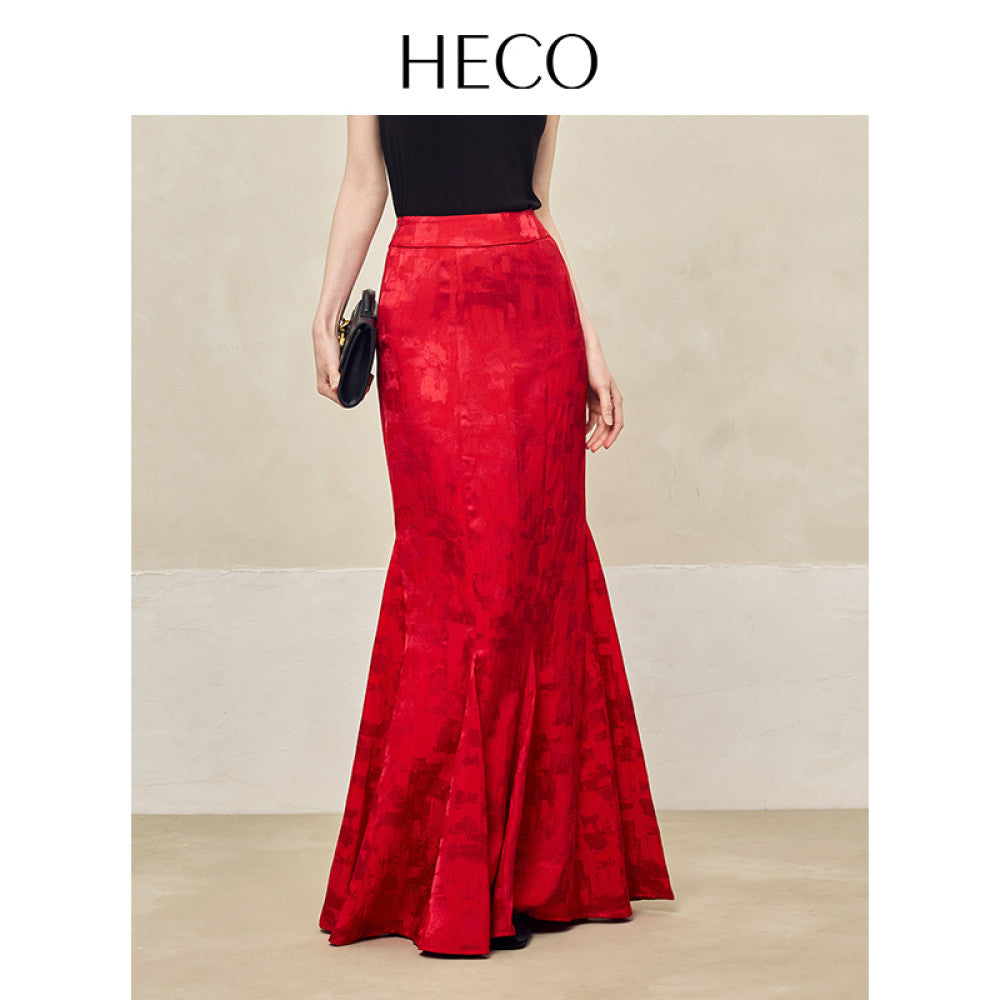 HECO Yunshan ink dyed new Chinese summer new product rayon cross slit pile collar vest top suit for women image 33