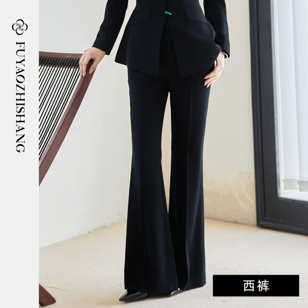ASAYA4295 - Modern Oriental Black Suit 🖤✨