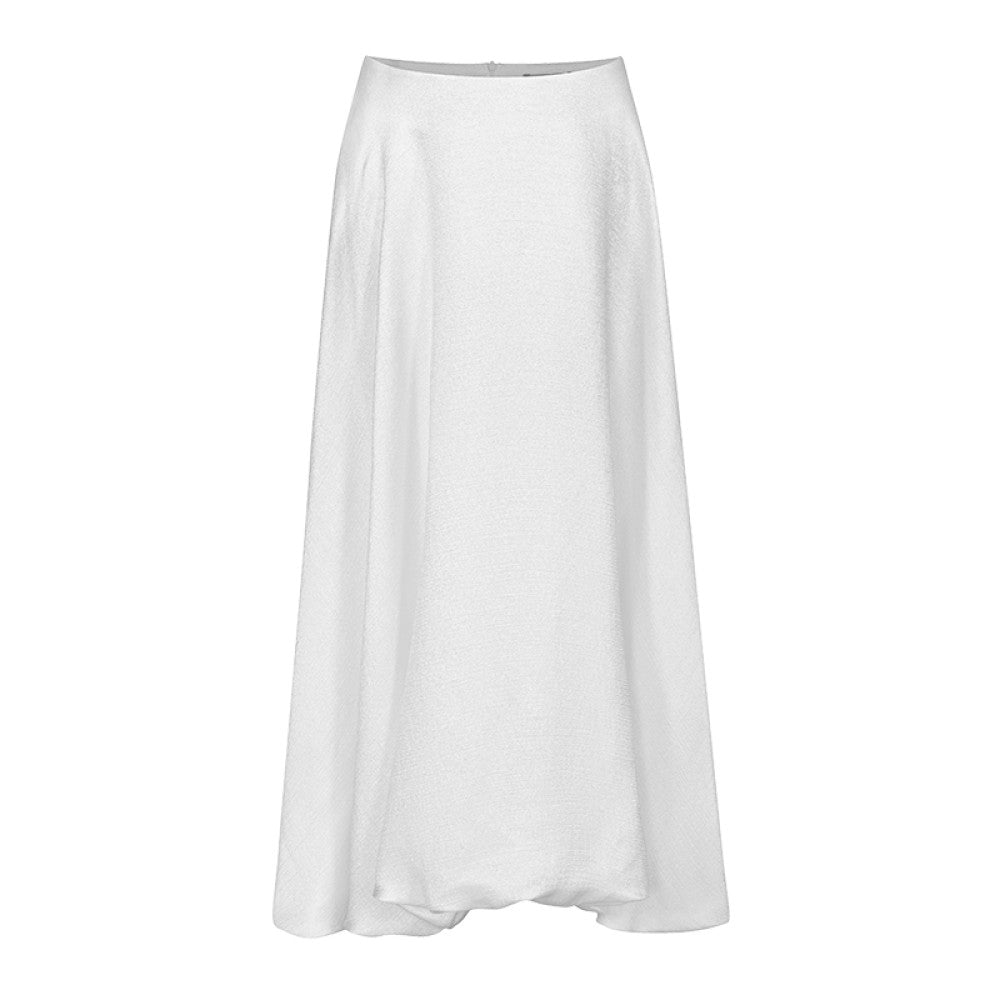 Classic Wardrobe AEL Original Flowing Satin High Waist Skirt for Women 2025 Autumn Water Mother Skirt Pink Flower Bud Skirt image 73