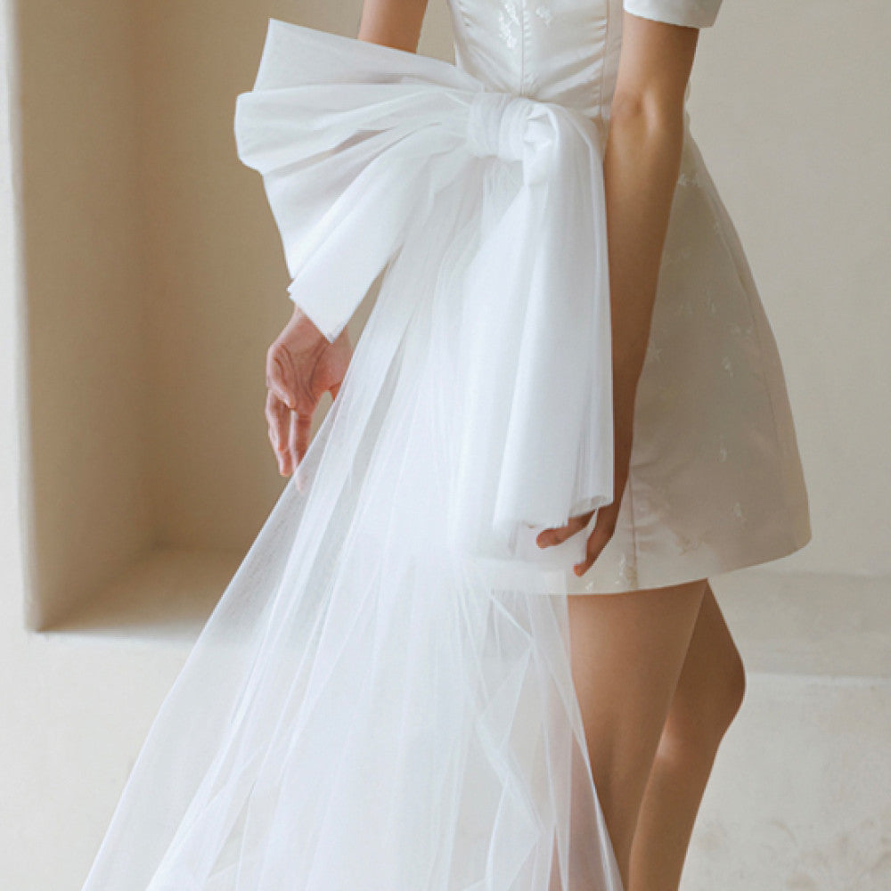 ASAYA3931: Elegant Cherry Blossom Cheongsam Dress โจ๐ธ๐