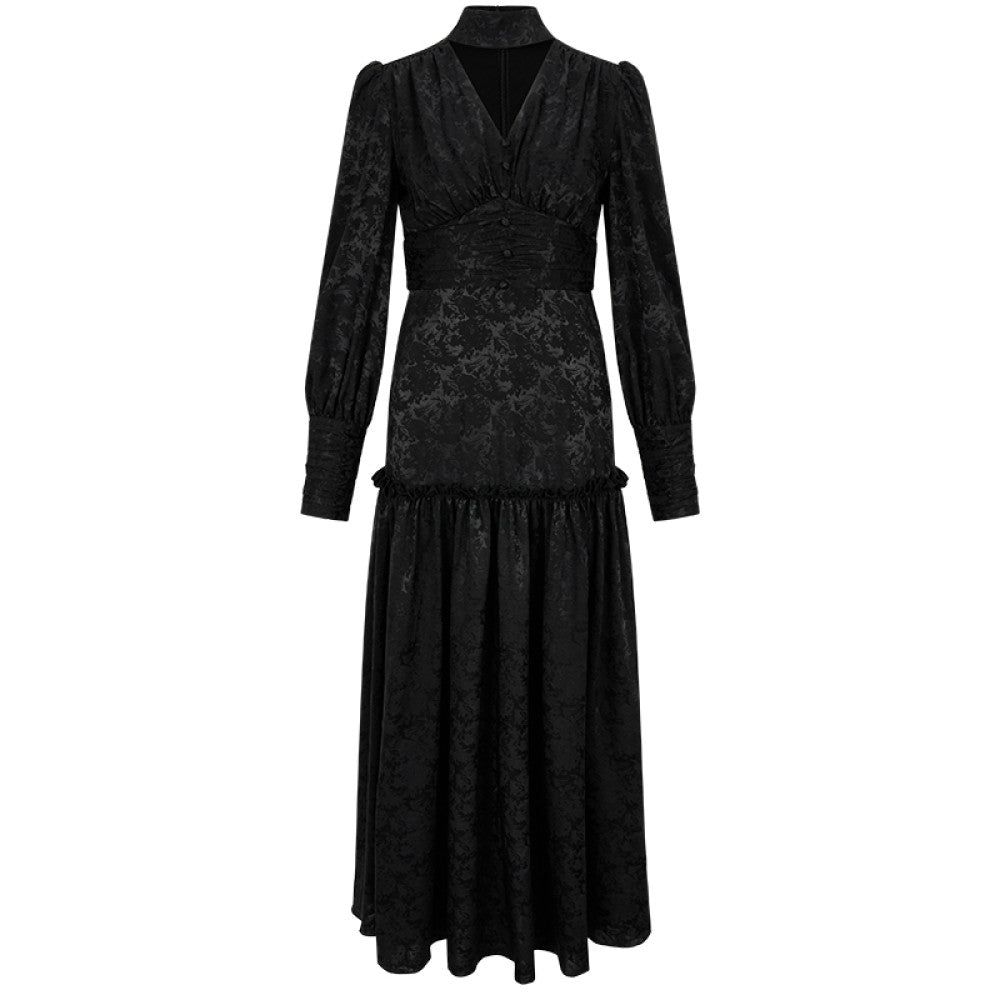 Since then the new Chinese style long sleeved dress autumn and winter engagement toast cheongsam skirt red dress skirt female winter image 11