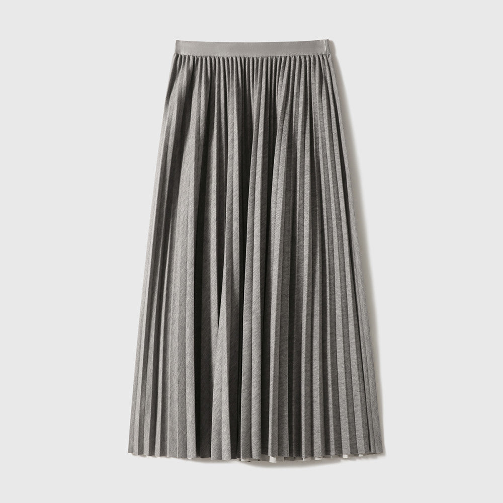 Xiaohan Ge Edinburgh Place velvet soft touch heavy folding A line skirt 25 year autumn new image 8