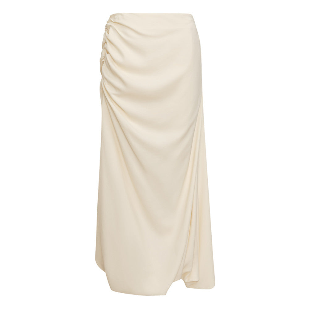 ASAYA-3722 Timeless Wool Tie Top & Skirt (Matching Set) 💛