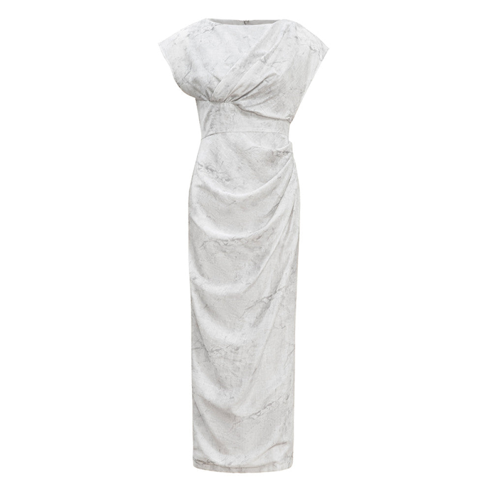 AEL original new Chinese style improved Chinese style printed dress for women 2025 summer high end design sleeveless dress image 10