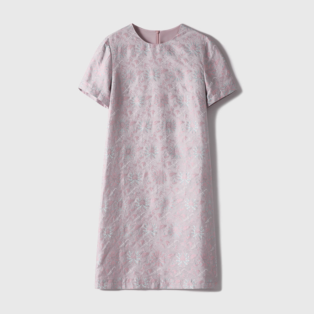 Summer cool transparent non permeable flesh Bubu Shenglian Lotus different color radish 100 pure mulberry silk new Chinese style image 54