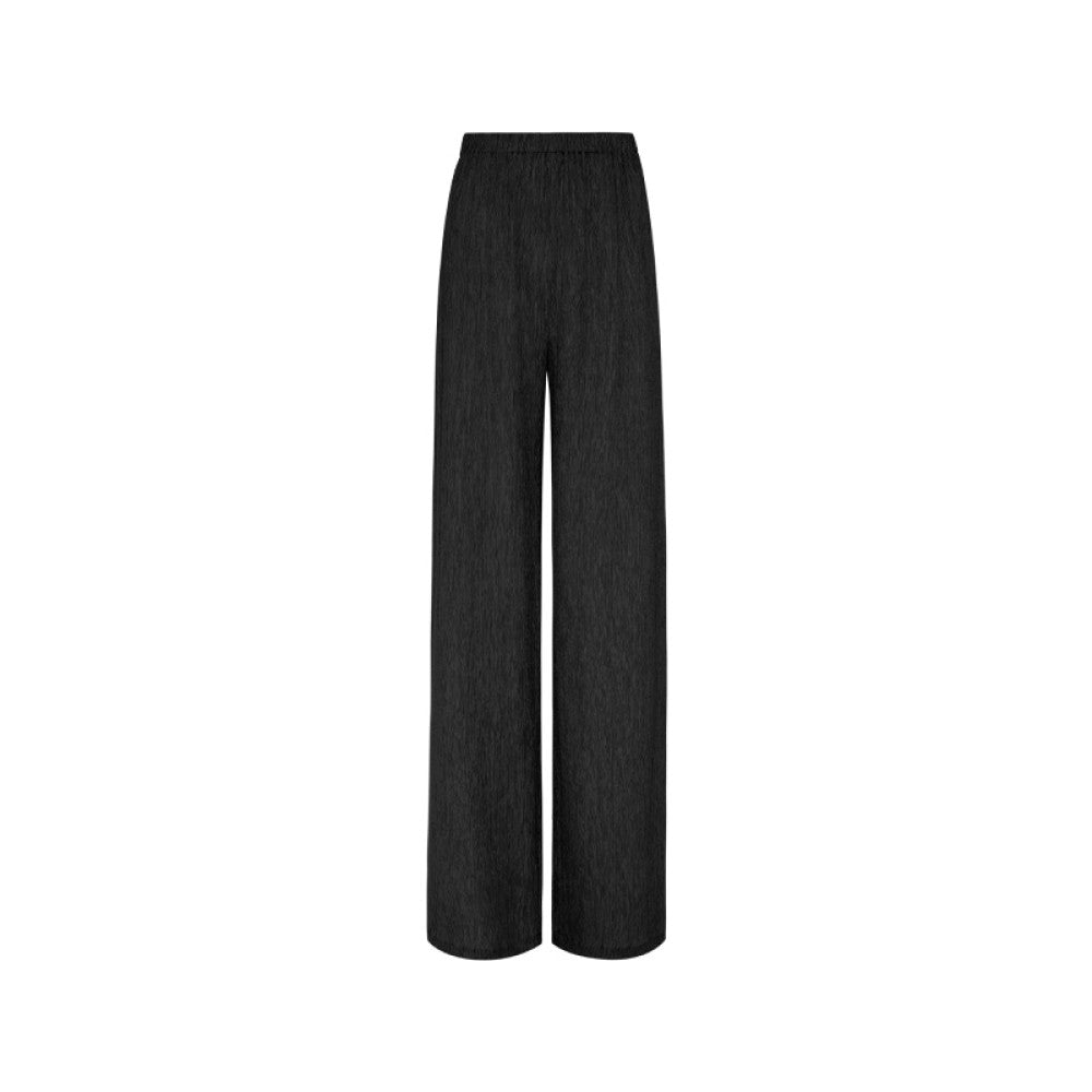 ASAYA3442 Summer new lyocell straight pleated high waist drape loose thin straight casual pants for women