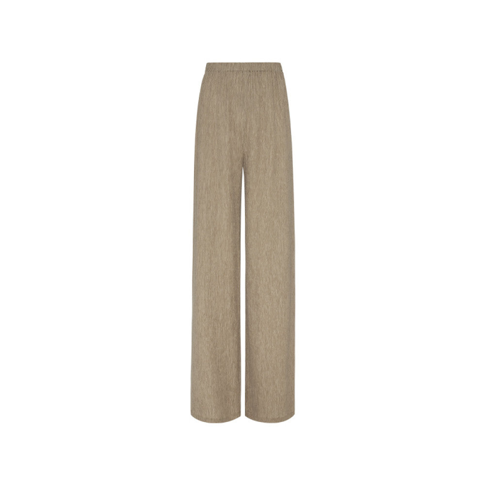 Lyocell pleated pants naivee straight leg casual pants for women in summer loose lightweight high waisted and hanging feeling image 28
