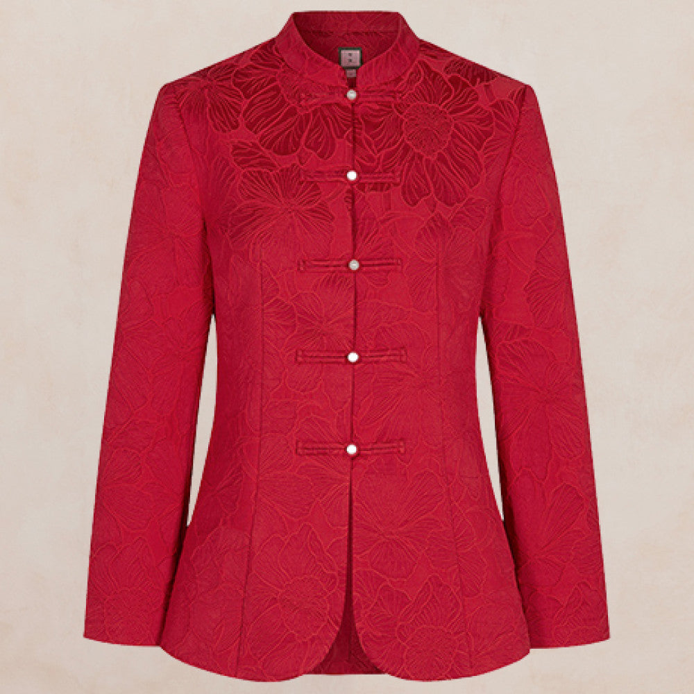 Tingtang New Chinese style Wedding Dress Top Red Retro Engagement Dress Toast Dress Show He Dress image 21