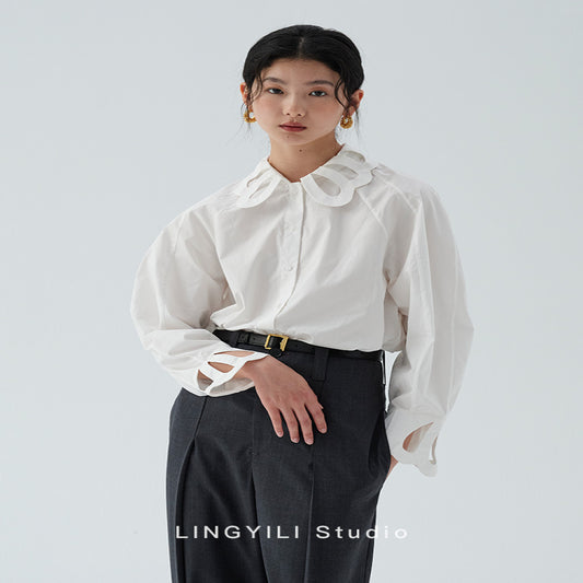 ASAYA3320 spring shirt basic color