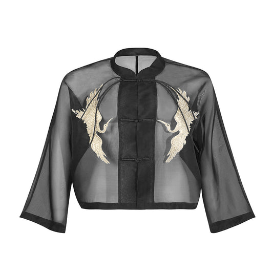 ASAYA3274 Original design, new Chinese style black