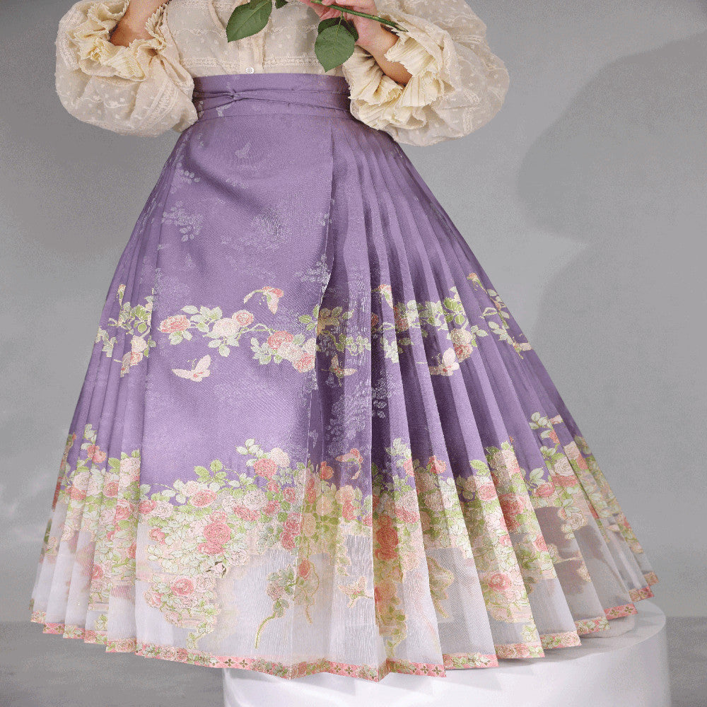 Rose Heart Language New Product Launch New Collection Preview Wedding Engagement New Chinese Red Horse Face Skirt image 82