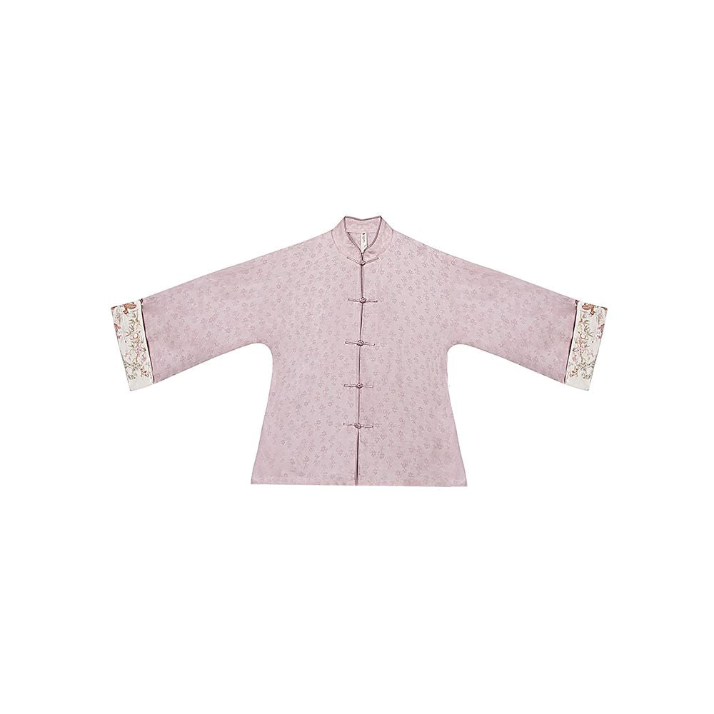 Yuanzhen Winter Cotton Clothes Embroidered Flower Plate Buckle Retro Chinese style Plush Coat Women s Loose Chinese Style Women s Clothing image 9