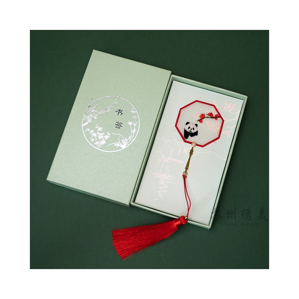 Suzhou Embroidery Handmade Double sided Embroidery Bookmark with Chinese Style Characteristics Suzhou Embroidery Art Gift for School Season Teacher s Day Gift image 46