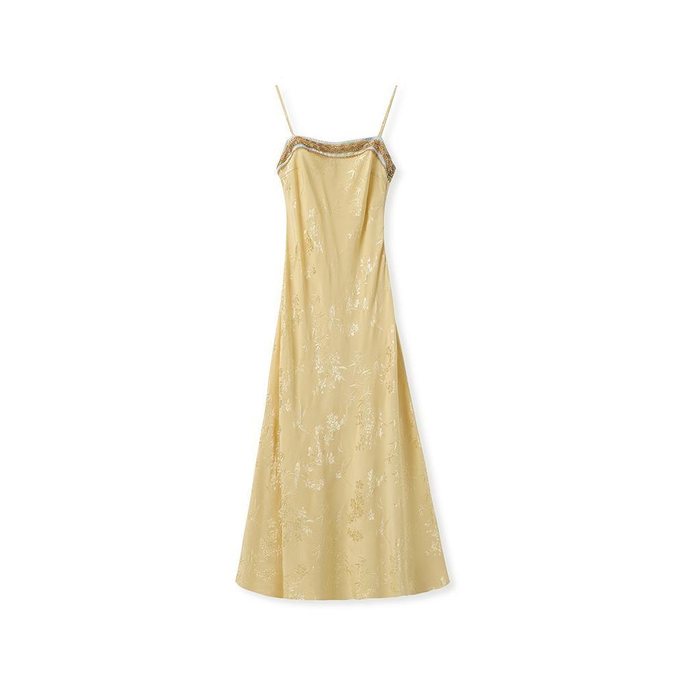 Tang Dou Gao Ding Yun Ran Kui New Chinese style Retro cardigan Chiffon Sunscreen jacket Strap skirt Dress image 14