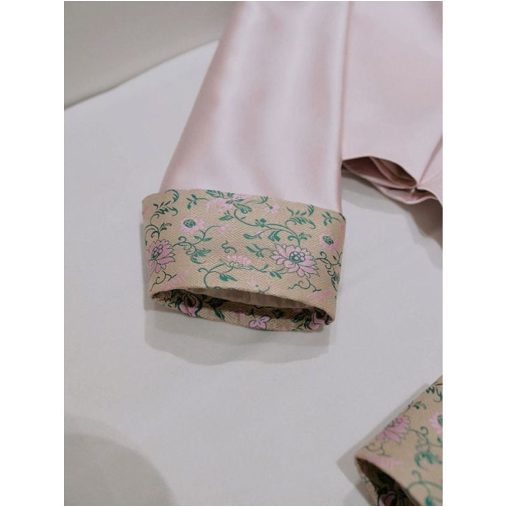 New Chinese retro improved buttoned shirt 2025 autumn and winter new chiffon niche design embroidered Tang suit top image 4