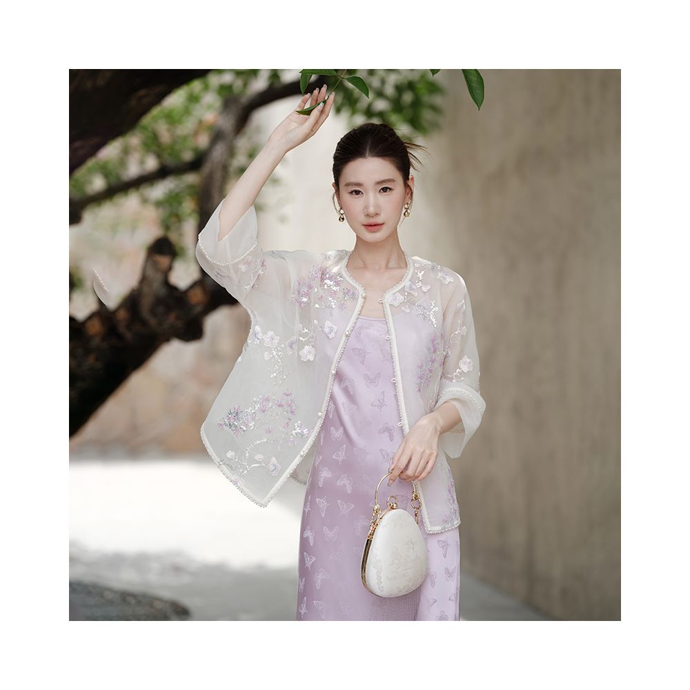 ASAYA4862 โ Lavender Butterfly Elegance Set ๐ฆ๐
