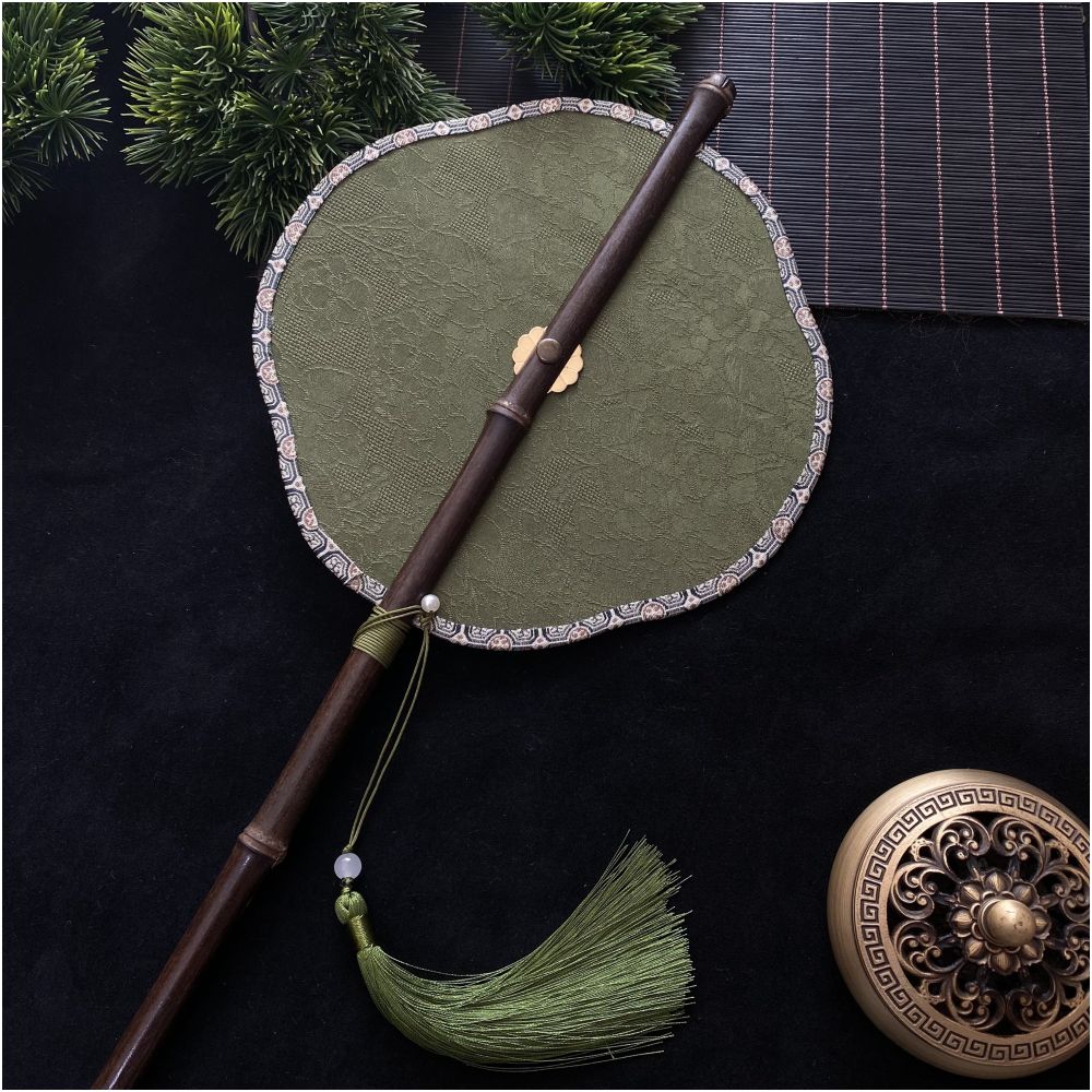 ASAYA4898 – Exquisite Vintage Round Fans 🌸🎐