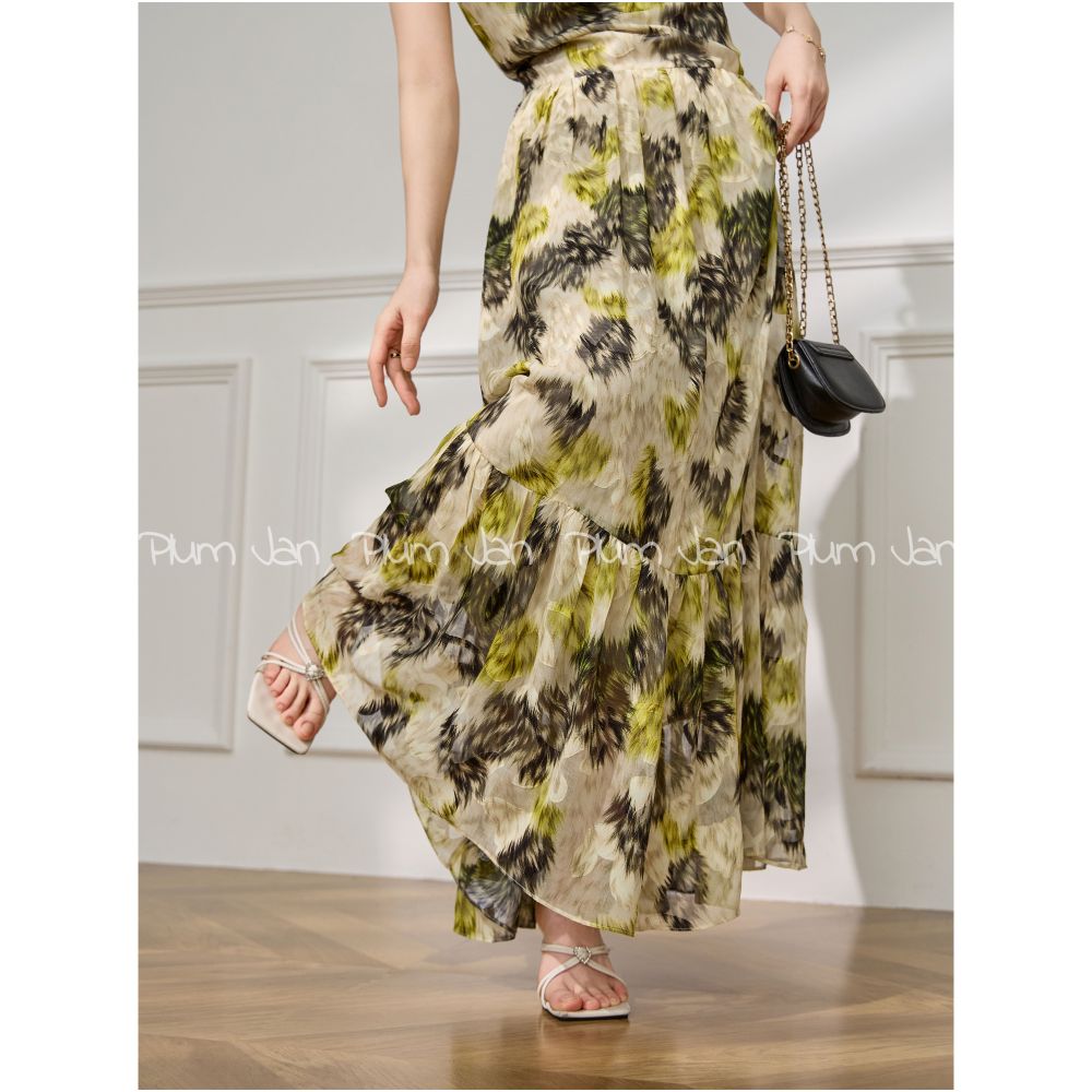 Plum Jan Sleeveless Dress 2025 New This Year s Popular Style Stand Collar Pure Waist Skirt image 3