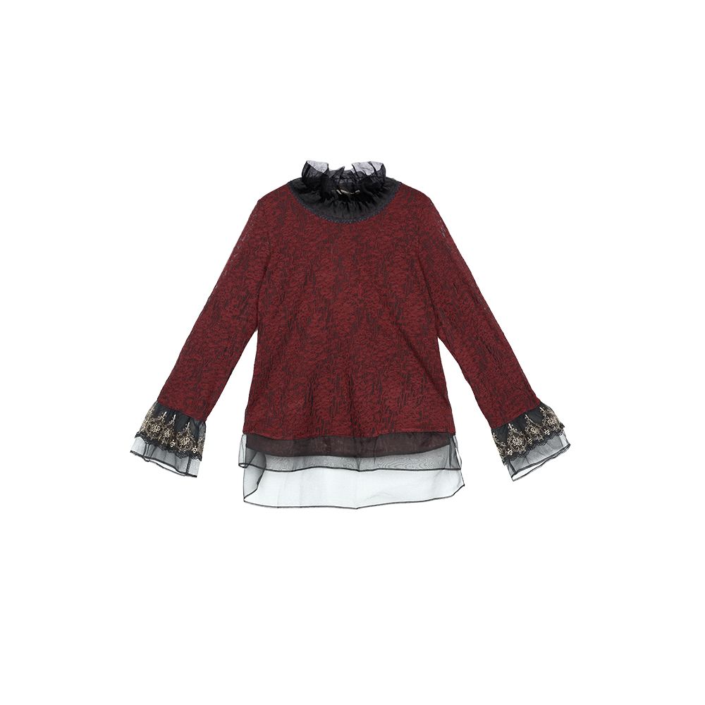 Classic best selling Jiqiuguer original design ice crystal wool blend top knitted with loose and comfortable inner layer image 17