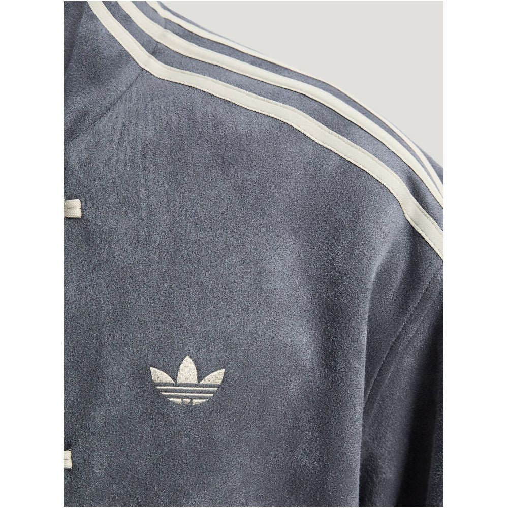 Adidas Adidas official authentic clover men s and women s loose new Chinese casual jacket KR0295 image 4