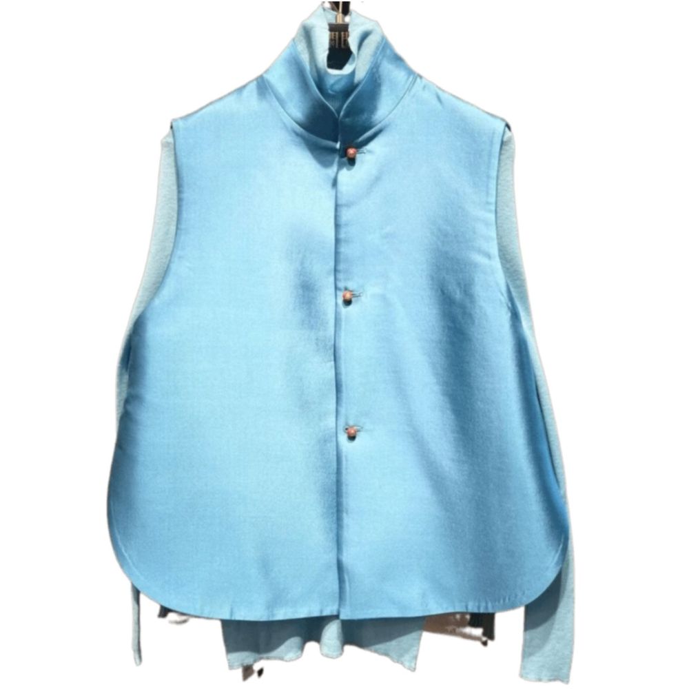 High end light luxury elegant retro new Chinese style outfit for autumn 2025 chic light luxury vest two piece set top image 4