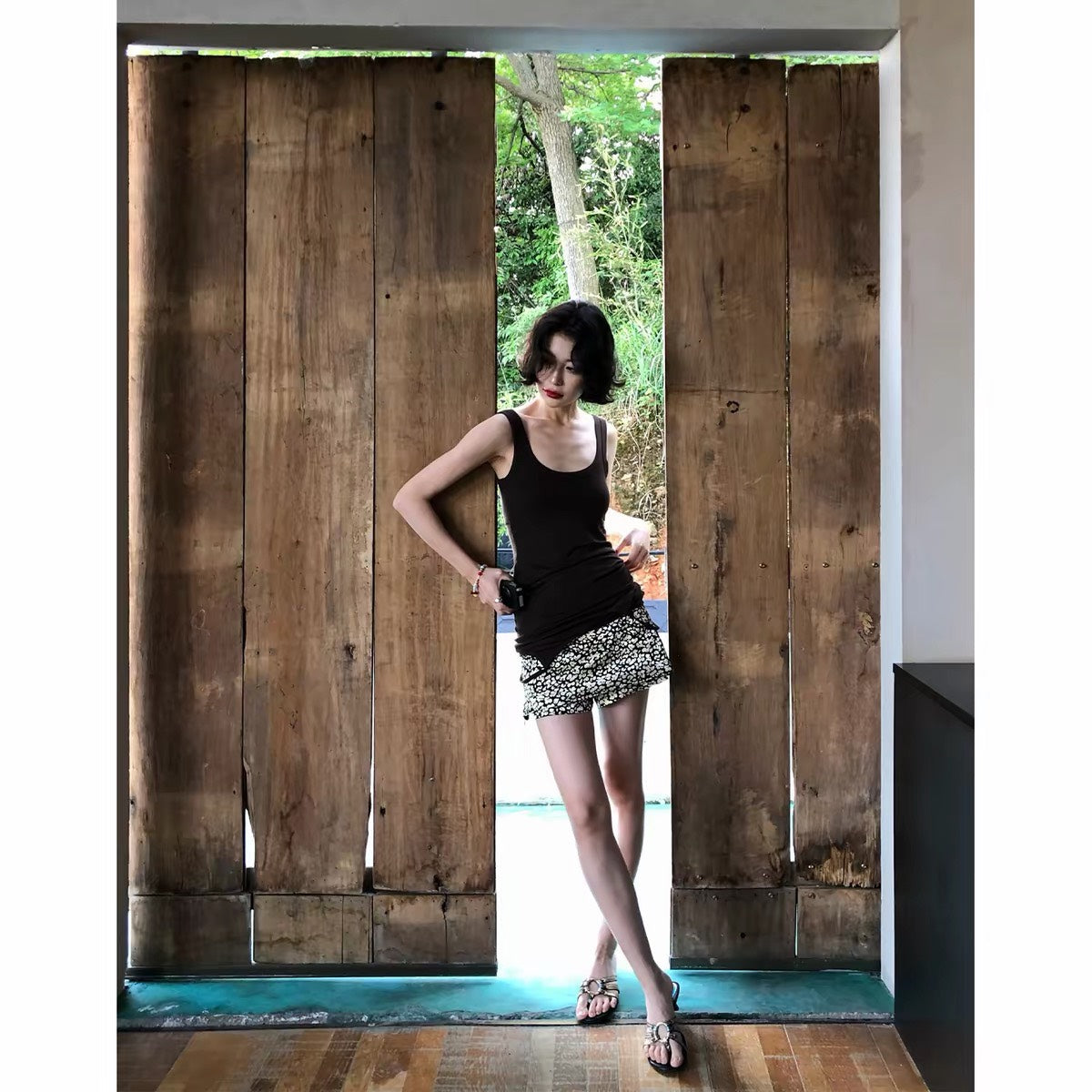 ASAYA7491 – Cocoa Bloom Layered Mini Set 🤎🌼