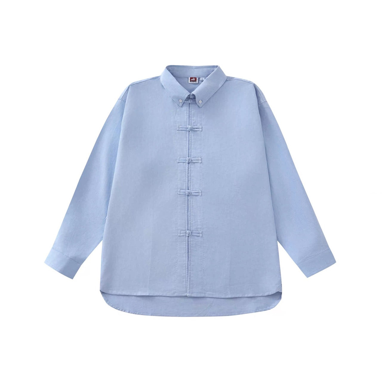 ASAYA4885 โ Zen Collar Cotton Shirt ๐ฟ๐