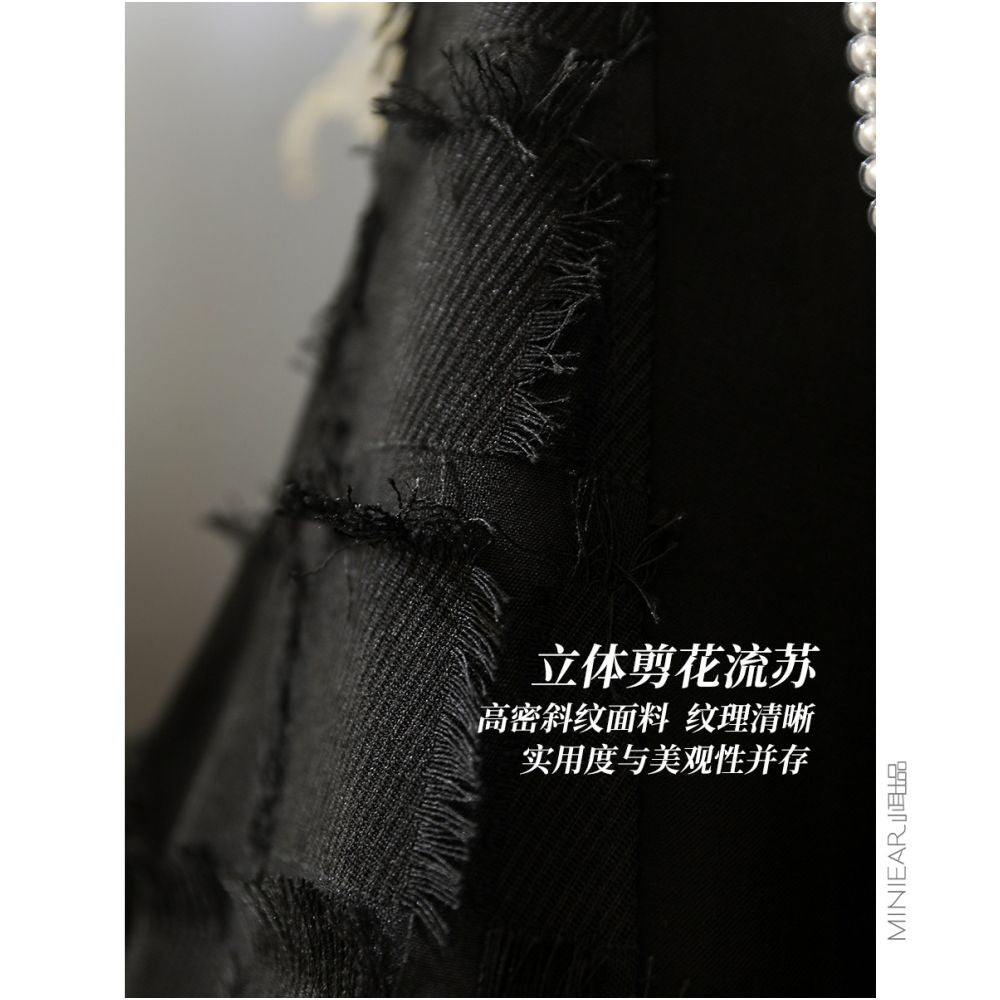 Xiao Er s West Window Bamboo New Chinese Style One Button V neck Vest Style Retro Stacked Top for Women image 4