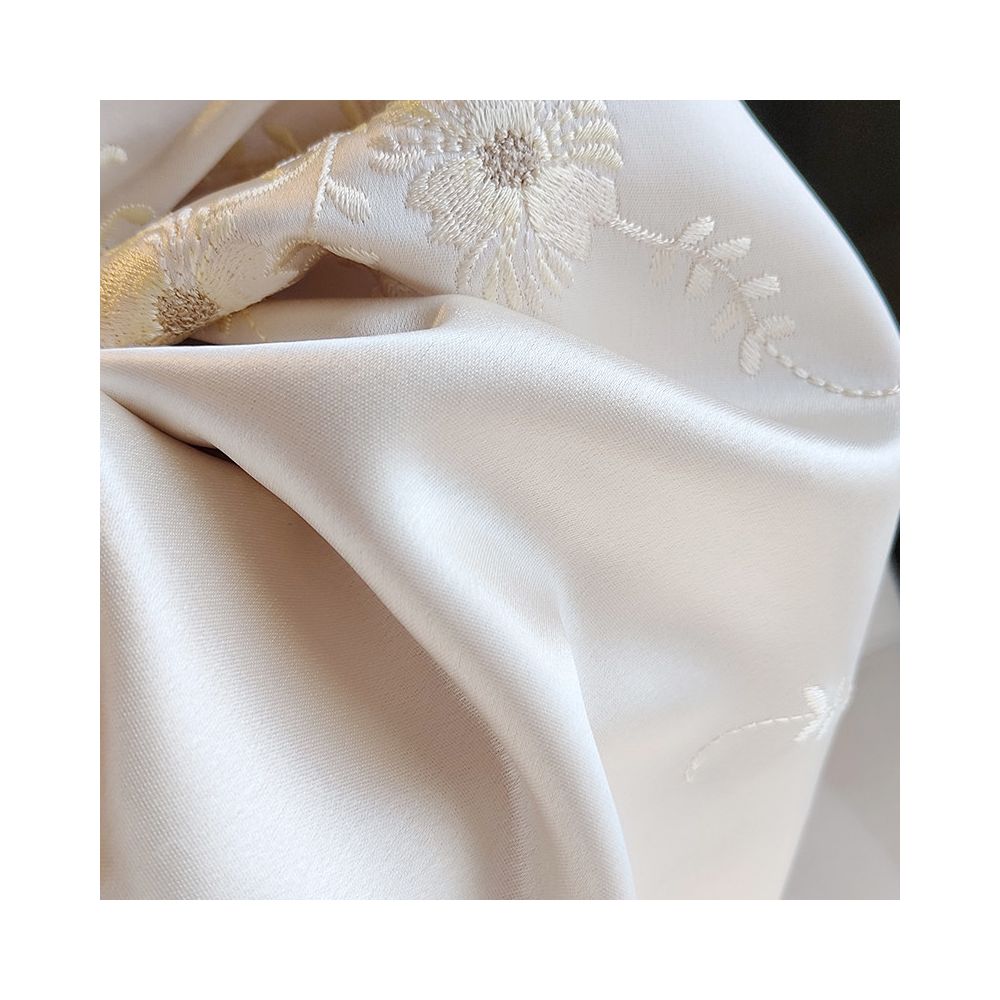 Advanced sense New Chinese style national style acetic acid double sided coat Women s autumn dress New China Chic retro button Tang suit top image 5