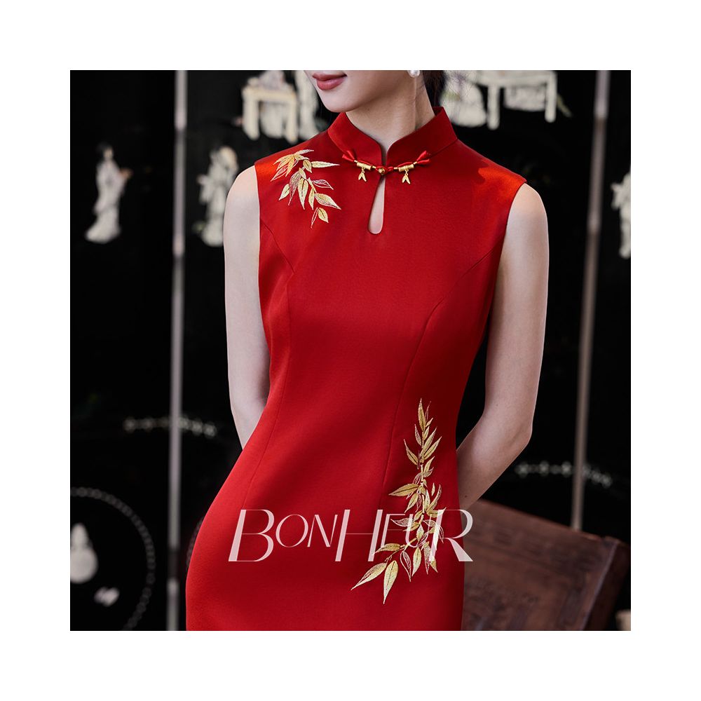 Bonheur Original Red Cheongsam image 4