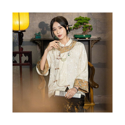 ASAYA5949 – Heritage Grace Jacquard Set 🤍🕊️