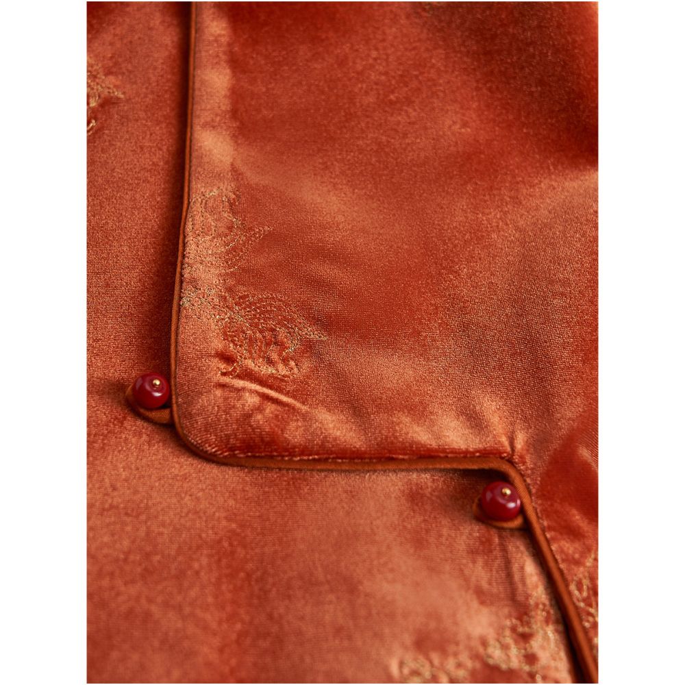 New Chinese style retro velvet embroidered cotton vest women s clothing 2026 Year of the Horse zodiac year clothes New Year s robe image 4