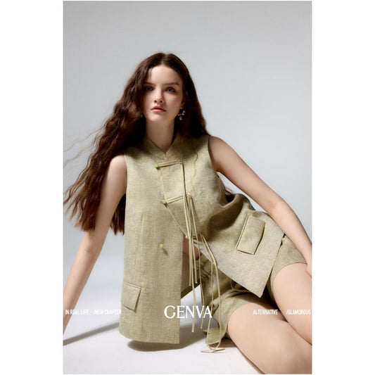 ASAYA6007 – Modern Oriental Linen Set 🌿✨