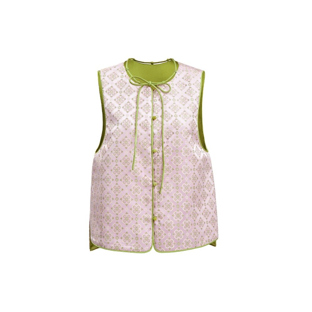 ASAYA6038 – Blossom Heritage Vest 🌸🍃