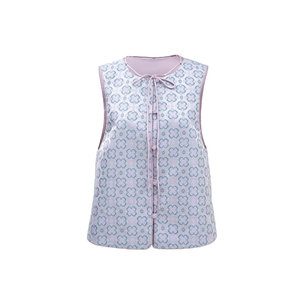 ASAYA6038 – Blossom Heritage Vest 🌸🍃