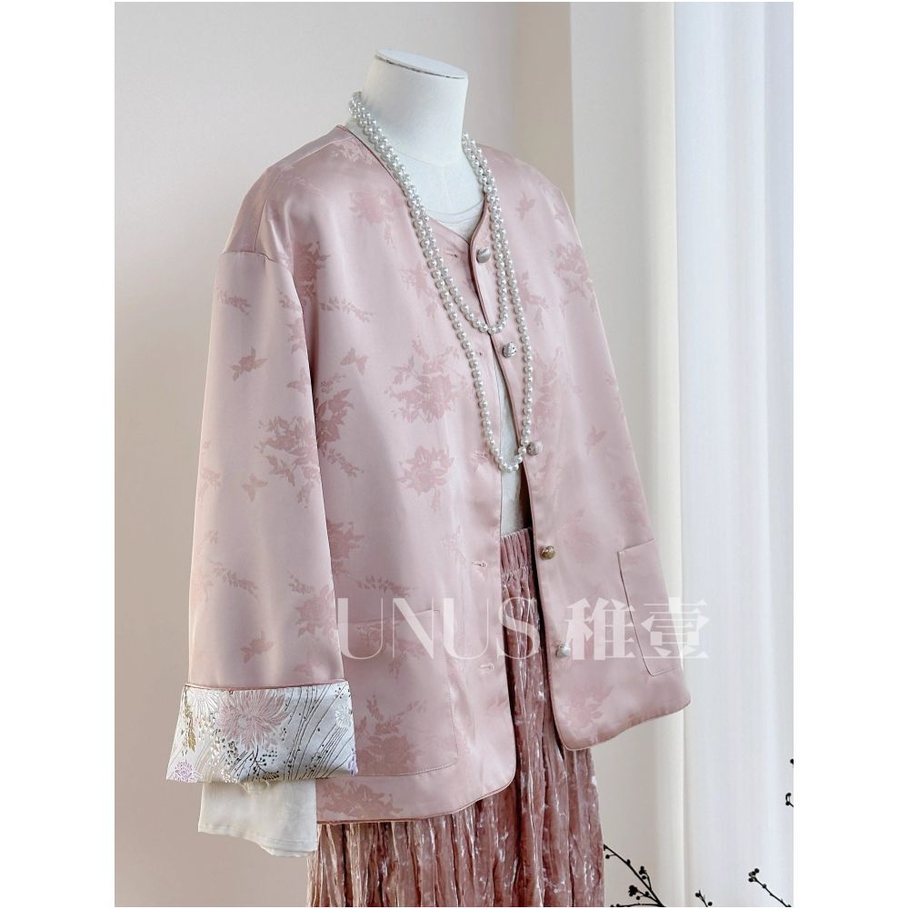 ASAYA6075 – Song Dynasty Bloom Jacket 🌸🕊️