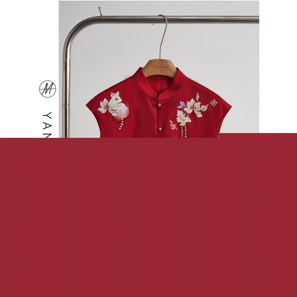 ASAYA6079 – Scarlet Bloom Oriental Set ❤️🌺