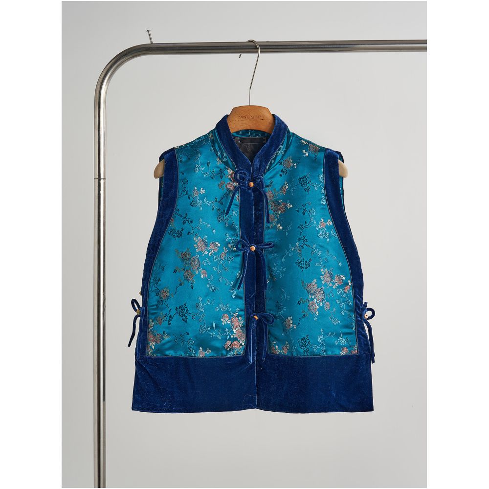 ASAYA6099 – Jade Dynasty Vest Set 💎🌿