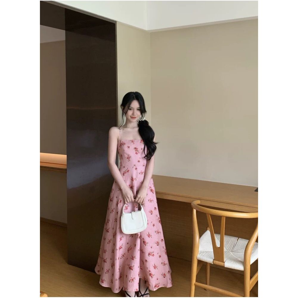 ASAYA6151 – Summer Linen Midi Dress ☀️🌿