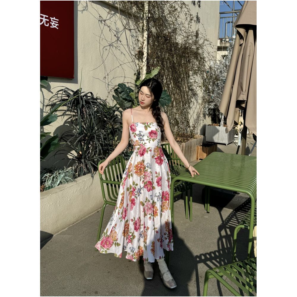 ASAYA6151 – Summer Linen Midi Dress ☀️🌿