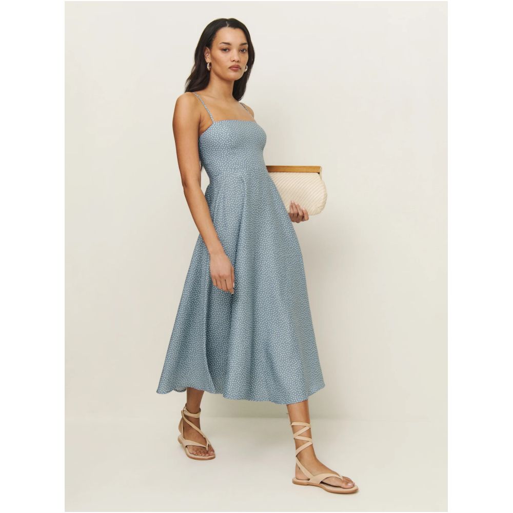 ASAYA6151 – Summer Linen Midi Dress ☀️🌿