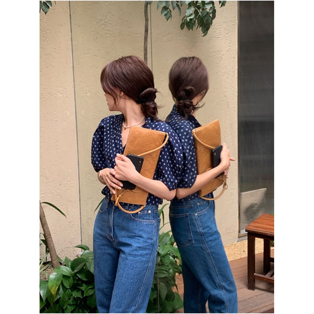 French polka dot shirt women s summer 2026 new chic casual loose fashion versatile niche short sleeved shirt trend image 1
