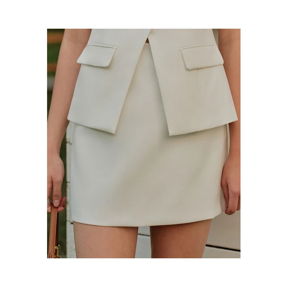 ASAYA6208 – Ivory Tailored Vest Set 🤍✨