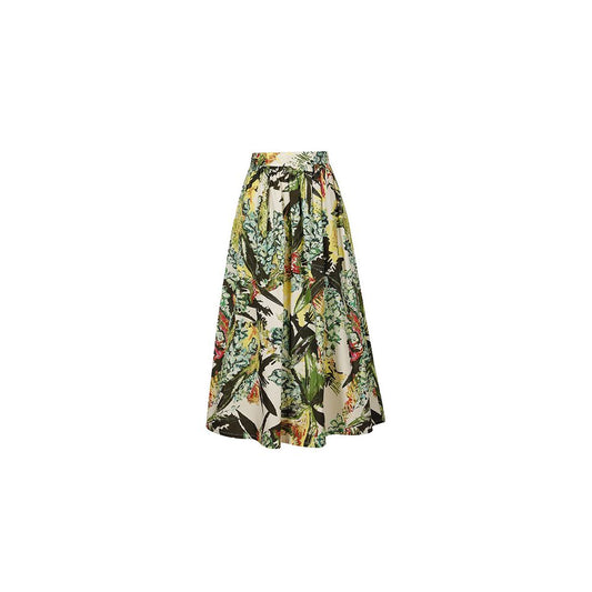 ASAYA6236 – Jardin Bloom Midi Skirt 🌿🌼