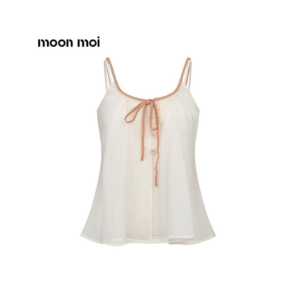 ASAYA6265 – Soft Glow Sheer Camisole ✨🌸